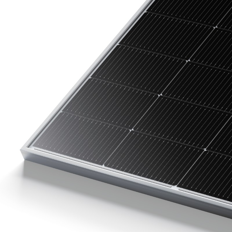 Painéal Gréine Déghloine Mórfhormáide WERAN 595-625W - Modúl PV Gloine Dúbailte OEM do Thionscadail Fóntais, EPC agus Mórdhíola
