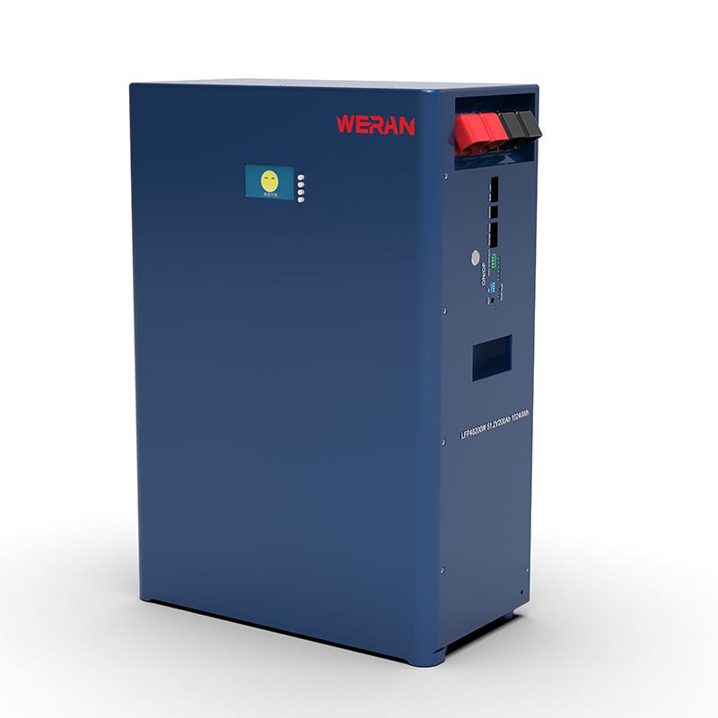 WERAN WRL-48100WB 51.2V 100Ah Ceallraí LiFePO4 Balla-suite (5.12kWh) - IP65, 6000 Timthriallta, Stóráil Gréine Baile Lasmuigh
