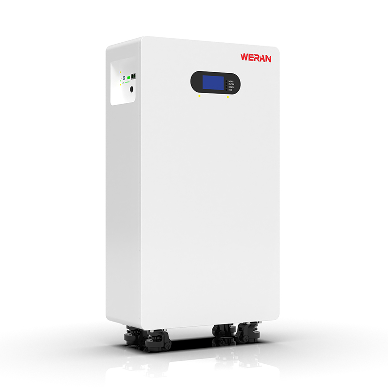 WERAN WRL-48200UW 51.2V 200Ah LiFePO4 Battery (10.24kWh) - IP65 Rothaí / Wall Mount, Stóráil Gréine 48V Stackable
