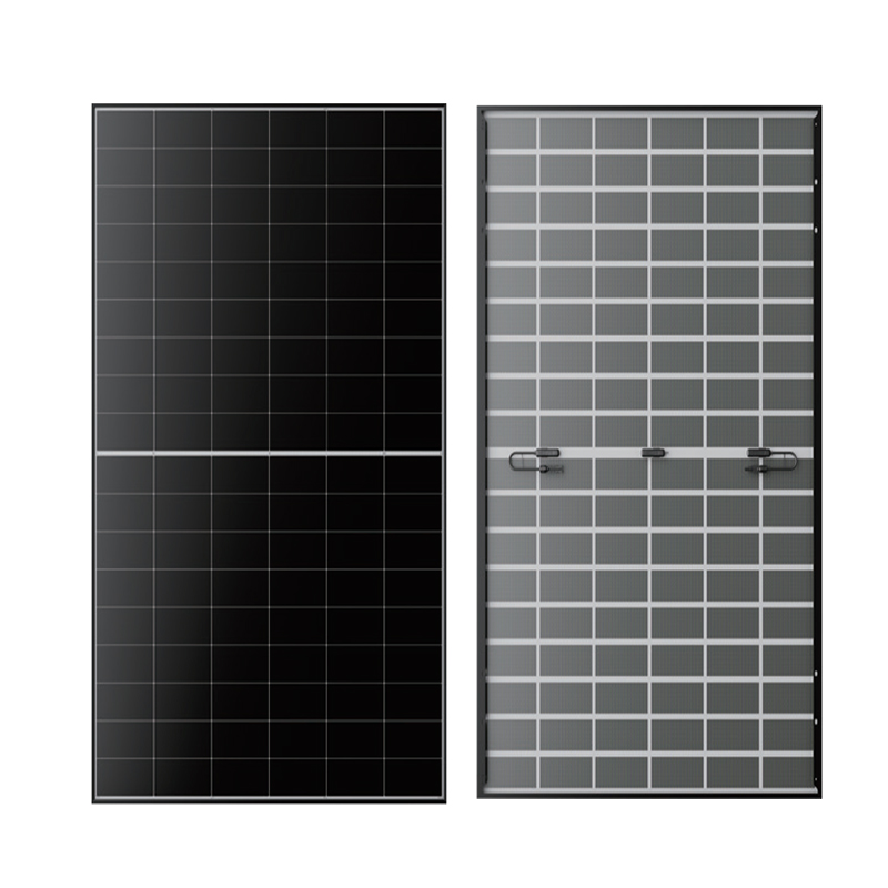 Painéal Gréine Teagmhála Cúl Chónaithe WERAN 495-510W - Modúl PV Rooftop Gloine Dúbailte OEM do Dháileoirí agus Suiteálaithe