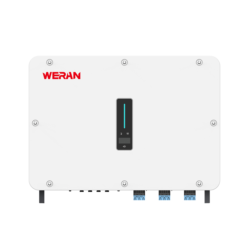 WERAN M2HT 25-50kW Inverter Hibrideach Trí Chéim - Inverter Gréine Ceallraí HV Tráchtála le haghaidh Córais Stórála Fuinnimh C&I