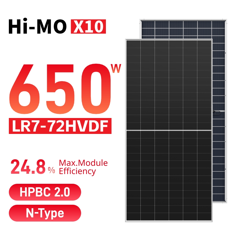 Microinverters vs. String Inverters le haghaidh LONGi Hi-MO X10 Guardian Anti-Dust 640-670W Córais Gréine Dé-ghloine Bifacial
